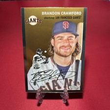 2023 Chrome Platinum Anniversary Base #353 Brandon Crawford Giants C213