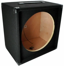 Electric Guitar 1X15 Empty 15" Speaker Carpet Cabinet Enclosure Box 1/4" Jack