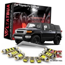 LED Interior Light Kit Package Replacement for Toyota FJ Cruiser 2006 White2