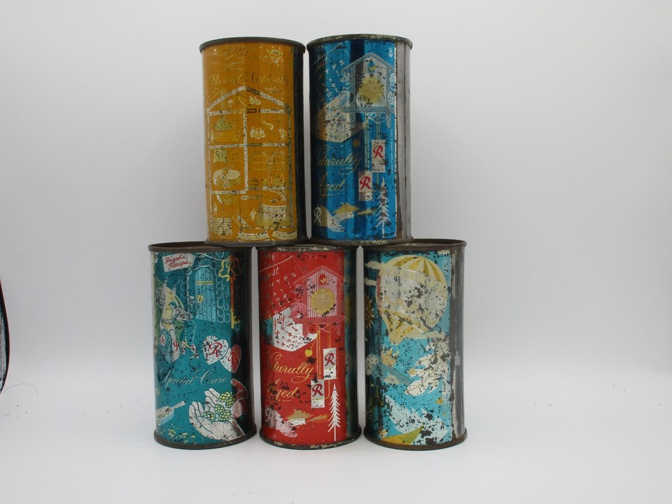 Rainier 11OZ Flat Top Beer Cans | eBay