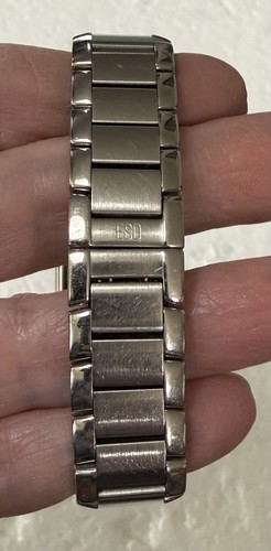 ESQ Movado E5053 Ladies Swiss Quartz Watch Stainless Steel Black Diamond Dial - Picture 6 of 14