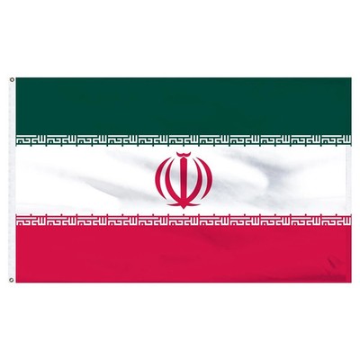 3X5 ISLAMIC REPUBLIC OF IRAN FLAG IRANIAN 5X3 FLAG BANNER W/ GROMMETS