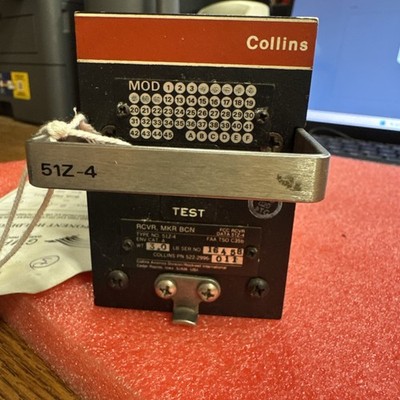 Collins 51Z-4 Marker Beacon Receiver P/N 522-2996-011        bin11