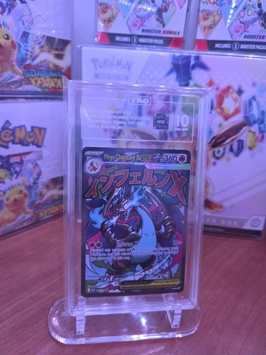 New ListingMega Charizard X EX - Charizard Promo #23 TAG Graded 10
