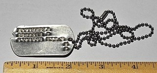 Vintage LOT OF (13) ORIGINAL Military Dog Tags/WORLD WAR TWO ERA L@@K!!