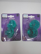 Philips Avent Soothie Pacifiers 0-3m SCF190/01 Green BPA Free Hospital Grade USA