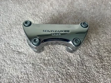 HARLEY DAVIDSON DYNA CHROME MILWAUKEE USA 1” HANDLEBAR TOP CLAMP AND 1.5” RISERS