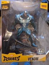 MCFARLANE MARVEL RIVALS FIGURE VENOM BLUE PLATINUM VARIANT