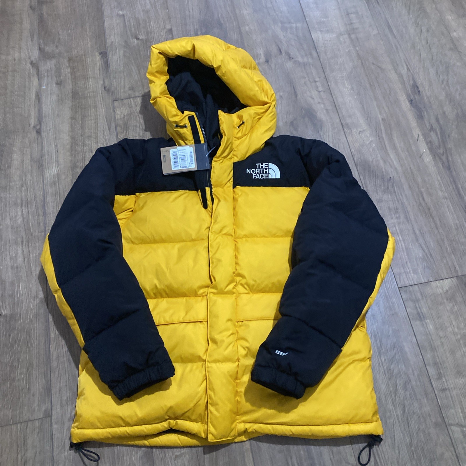 the north face himalayan down jacket Men Size Medium RRP £360 Summit Gold NF0A4Q image 3