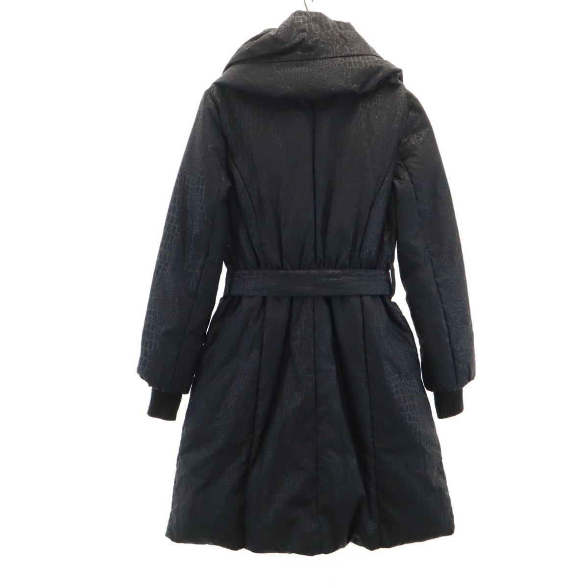 ARMANI EXCHANGE Python Pattern down coat XS black… - image 2