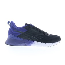 Zapatos deportivos de entrenamiento cruzado Reebok Nano Gym para hombre de malla negra con cordones