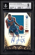 2012-13 Panini Preferred /99 Anthony Davis #325 Rookie Auto Jersey RPA RC BGS 9