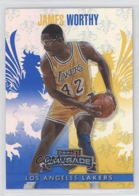 2013-14 Panini Crusade Crusade Blue James Worthy #281 HOF im0