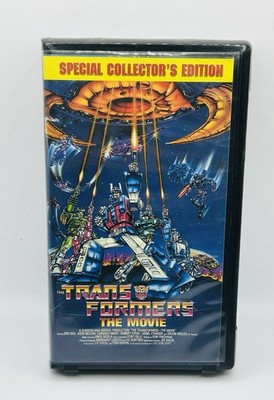 Transformer The Movie VHS Special Collector's Edition 2000 Kid Rhino Clamshell 