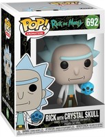 Rick And Morty - Rick With Crystal Skull 692 Funko Pop!