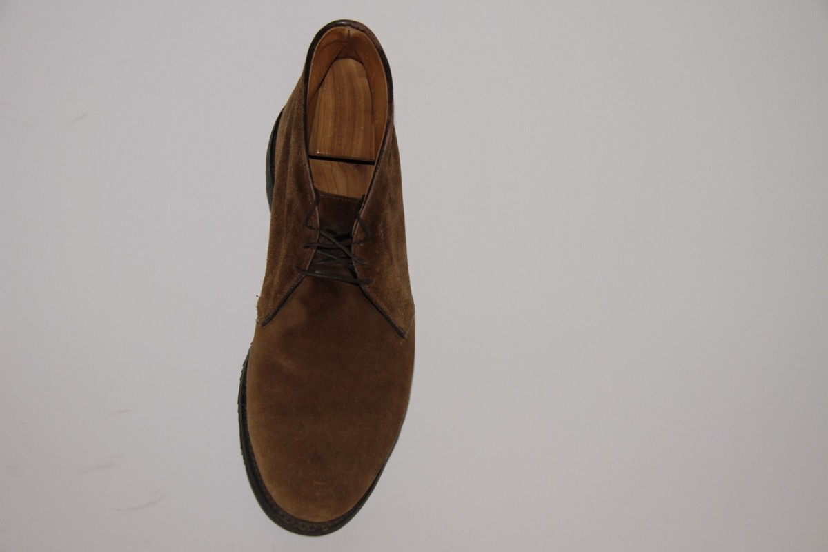 Allen Edmonds Mens Gobi Brown Suede Chukka Boots 11.5 D Ridgley Chukka Boot | Men main image 2