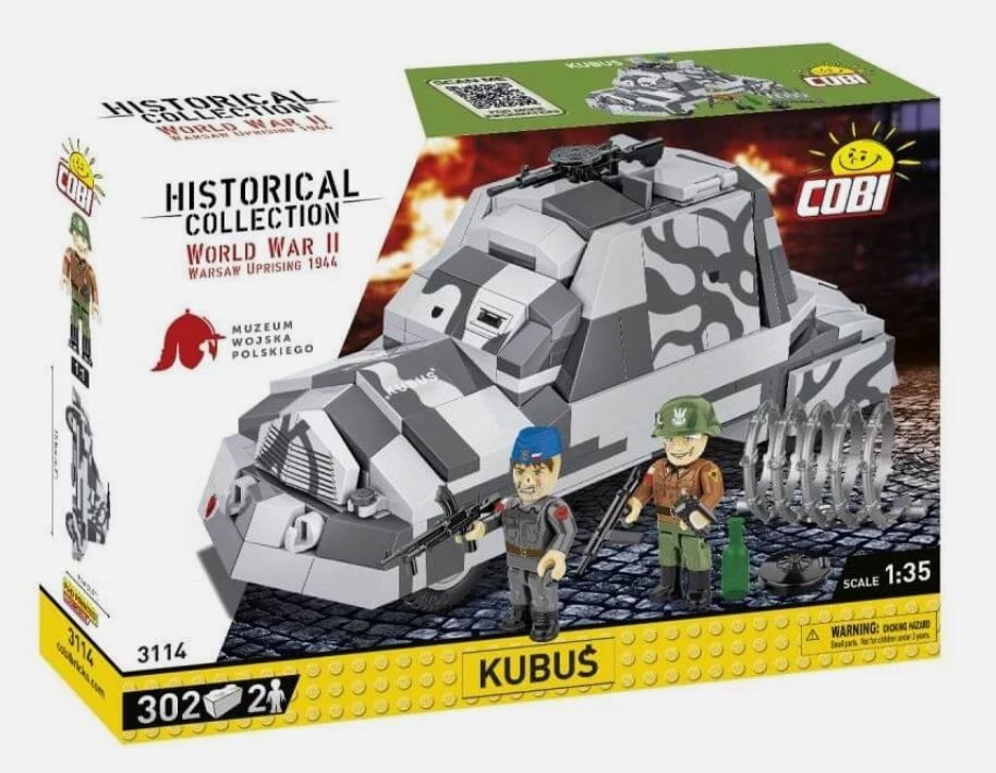 COBI - Veicolo militare KUBUS - 302 parti - 1/35 - COB3114