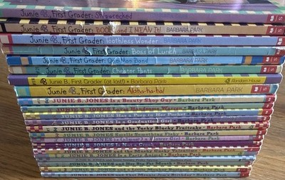   Lot of 22 JUNIE B JONES Series/first Grader Chapter Books Barbara Park