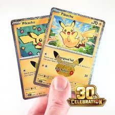 Pick-A-Chu! ⚡ Pokémon 30th Celebration Pikachu — You Choose! + FREE SHIPPING