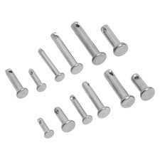 12 Sizes Stainless Steel Clevis Pin Assortment Kit For Car Easy To Use DOB