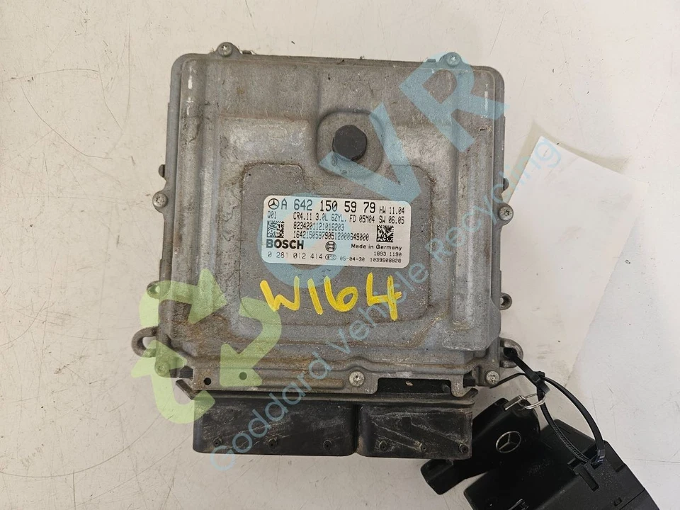 MERCEDES-BENZ M Class W164 Engine ECU, Key Reader & Key A6421505979 - Image 2 of 4