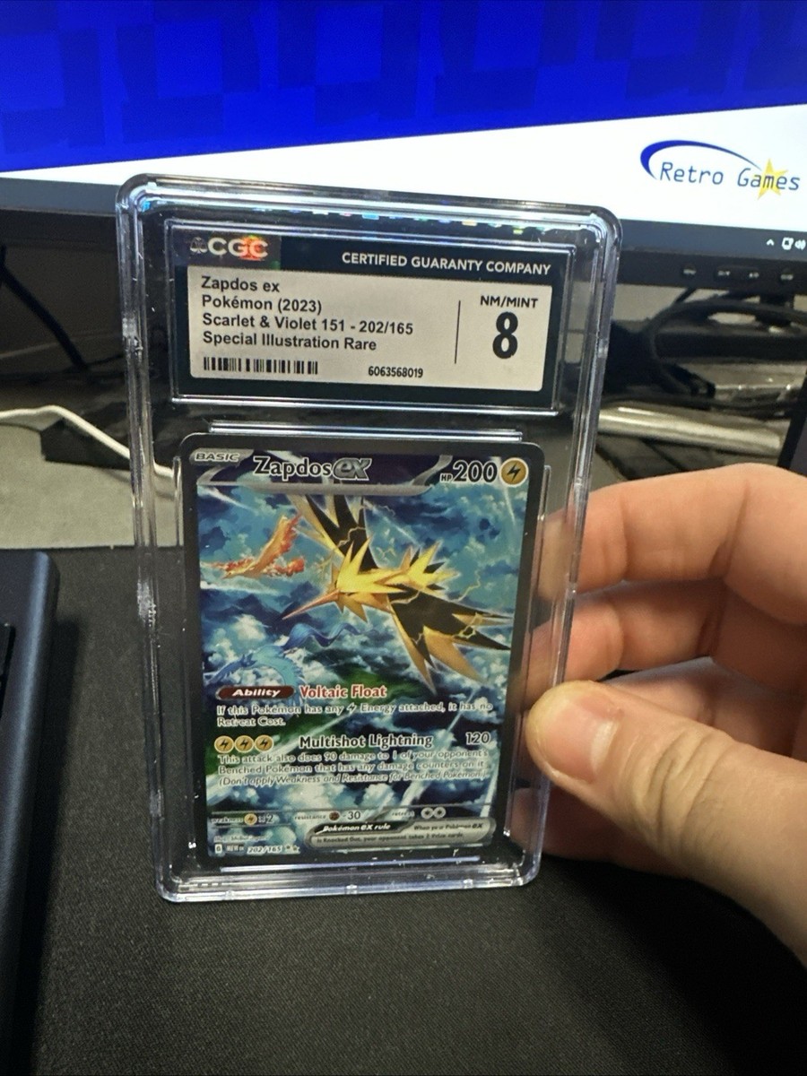 Zapdos ex 202/165 Sv: Scarlet & Violet 151 Holo for sale online | eBay