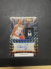 2024-25 Panini Select George Hill Laundry Tag Auto 1/1 One Of One