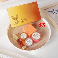 3X Mache're Gold Set Whitening Cream Perfect Skin Care Brightening Smooth