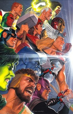 JLA/Avengers #3 Facsimile Alex Ross 2-Part Connecting Variant A PRESALE 7/22/26