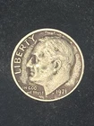 1971 P Roosevelt Dime Circulated Scratched