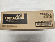 Kyocera Black Toner Kit TK-857K 1T02H70US0 open box