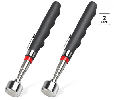 30'' Telescopic Magnetic Pick Up Tool Strong Extendable Magnet Stick Grip