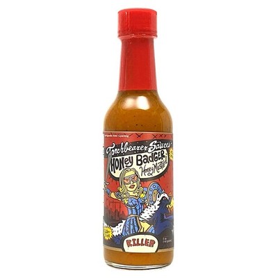 Torchbearer Sauces Honey Badger (Killer) Honey Mustard 142ml scharfe Sauce | USA
