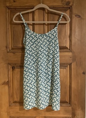 Girl s Blue Butterfly Print Cami Dress