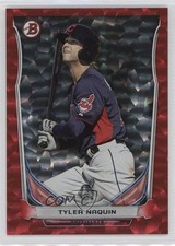 2014 Bowman Draft Top Prospects Red Ice /150 Tyler Naquin #TP-88 n1u
