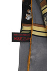 100 Percent Silk Graphic Printed Multi-Colored Scarf 41.2 x 20in — photo 4