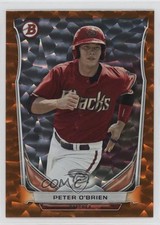 2014 Bowman Draft Top Prospects Orange Ice /25 Peter O'Brien #TP-40 3wc