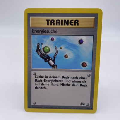 Pokémon Energiesuche 59/62 DE Common Fossil 1999