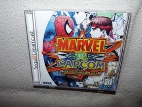 Marvel Vs Capcom: Clash of Super Heroes (Sega Dreamcast 1999) CIB Reg.card MINTY