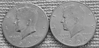 2 - 1996 Kennedy half dollar coins 1 P + 1 D