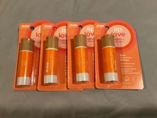 4 Brand New Raw Sugar Lip Love Raw Coconut + Mango Soothing Lip Balm