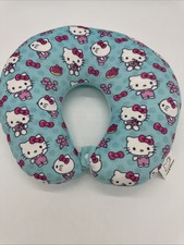 HELLO KITTY GIRLS TRAVEL COMFORT PILLOW Blue By Sanrio Plush