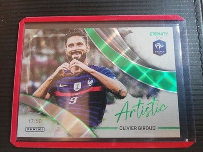25-26 panini Eternity Bleus Olivier Giroud /50 Green Artistic Équipe De France 