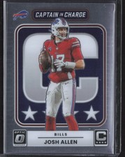 2025 Donruss Optic #3 Josh Allen Captain in Charge Buffalo Bills