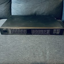 Vintage JVC SEA 33 Graphic Equalizer 10 Band Sound Effect Amplifier Silver Japan