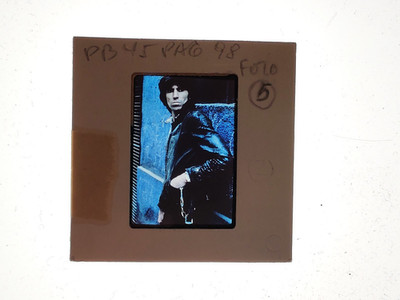 Keith Richards Rolling Stones 35mm Presse Dia