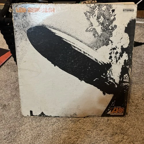 Led Zeppelin Vinyl Self Titled Debut 1969 Atlantic SD 19126