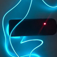 Blue Little Neon HO Slot Car  Model Railroad Lighting Kit for Dioramas