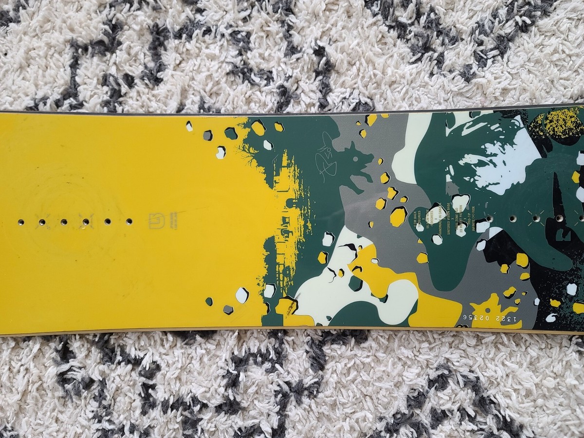 Burton Uninc Jp Solberg 154 Snowboard Camo Base | eBay
