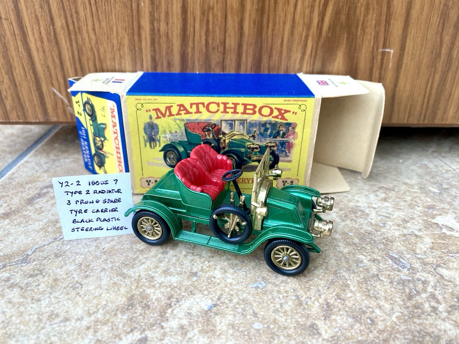 Matchbox Yesteryear Y2, 1911 Renault - Free Price Guide & Review